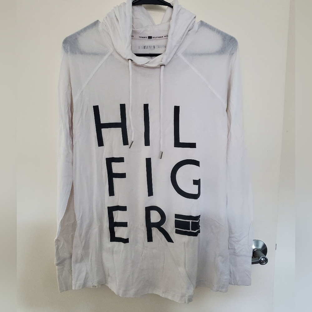 Tommy Hilfiger Women's M Hoodie in White